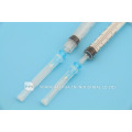 Hospital de alta calidad desechables 3parts jeringa 1ml / 2ml / 3ml / 5ml / 10ml